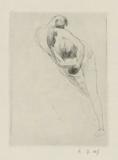 Tableau De La Boxe Illustre De 29 Gravures A Leau Forte Pl 24