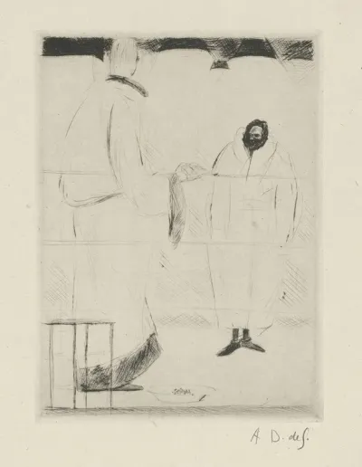 Tableau De La Boxe Illustre De 29 Gravures A Leau Forte Pl 31