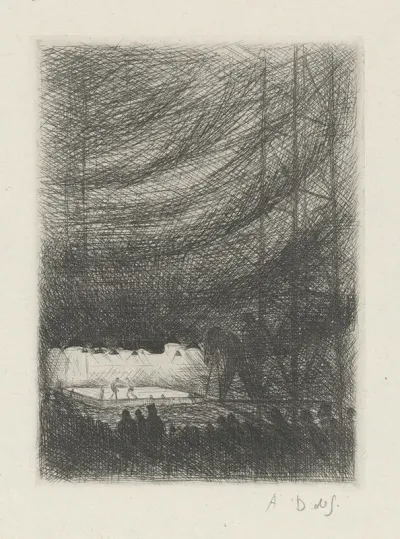 Tableau De La Boxe Illustre De 29 Gravures A Leau Forte Pl 33