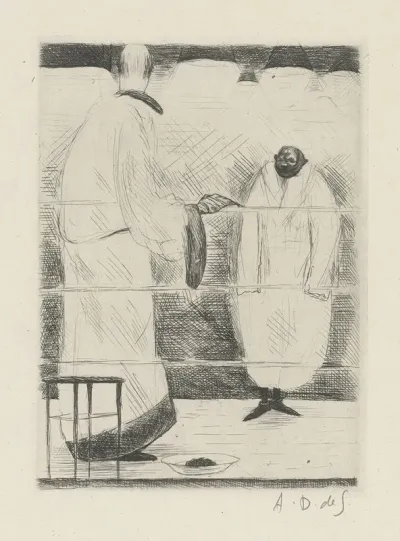 Tableau De La Boxe Illustre De 29 Gravures A Leau Forte Pl 36