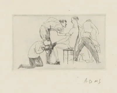 Tableau De La Boxe Illustre De 29 Gravures A Leau Forte Pl 38