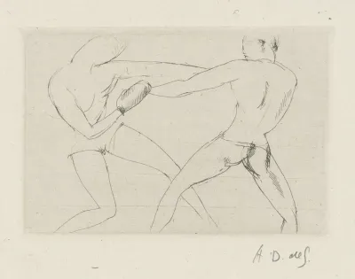 Tableau De La Boxe Illustre De 29 Gravures A Leau Forte Pl 60