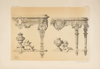 Tables Genres Louis Xiv Et Louis Xvi