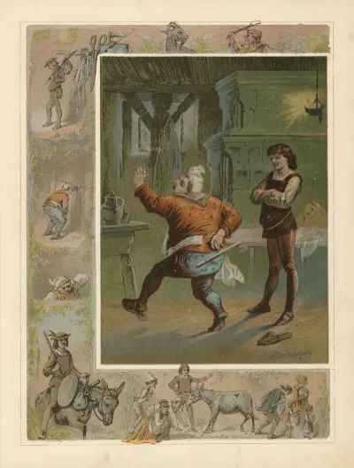 Tafeltje Dek Je Ezeltje Strek Je Knuppel Uit Den Zak
