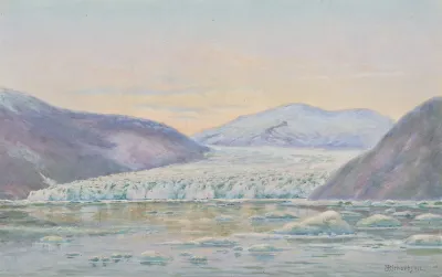 Taku Glacier Evening