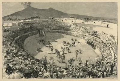 Taly The Festival Of Pompei The Circus Of Gladiators