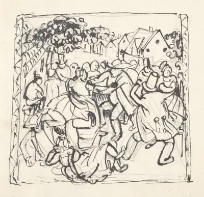 Tanzende Bauern 2