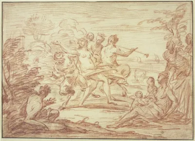 Tanzende Nymphen Und Satyrn