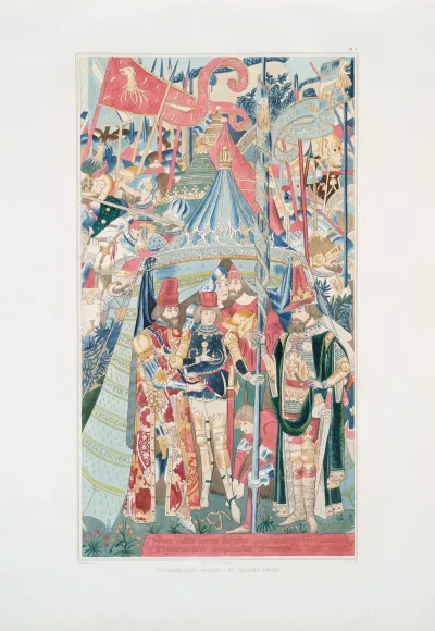 Tapisserie Ayant Appartenu Au Chevalier Bayard 3