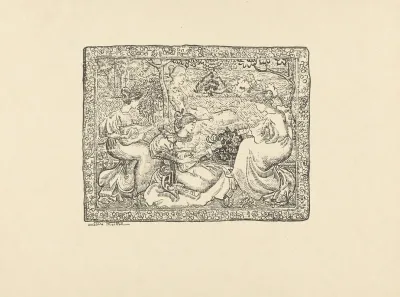 Tapisserie Ou Concert Champetre