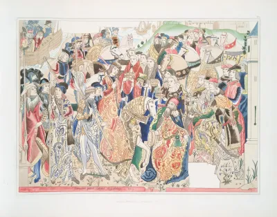 Tapisserie Representant Alexandre Roi Decosse