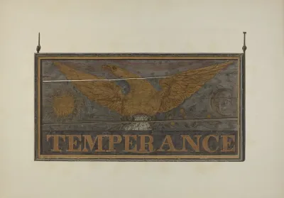 Tavern Sign Temperance