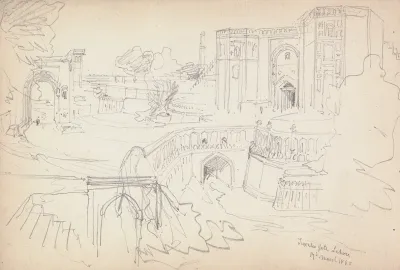 Taxali Gate Lahore 17 March 1860