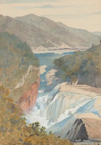 Te Reinga Falls Of The Wairoa Hawkes Bay