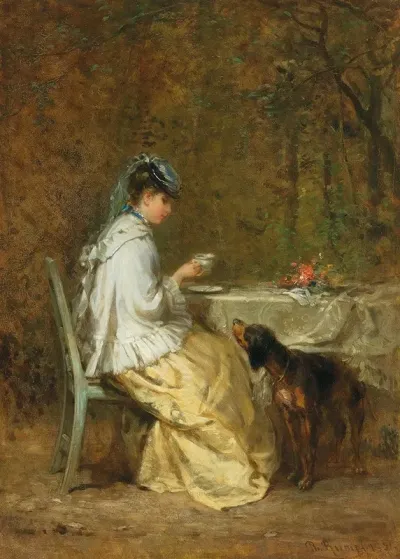 Tea In The Garden