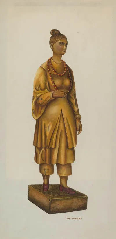 Tea Store Figure