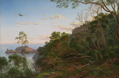 Tea Trees Near Cape Schanck Victoria