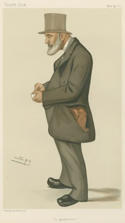 Teachers And Headmasters A Professor Mr James Edwin Thorold Rogers March 29 1884