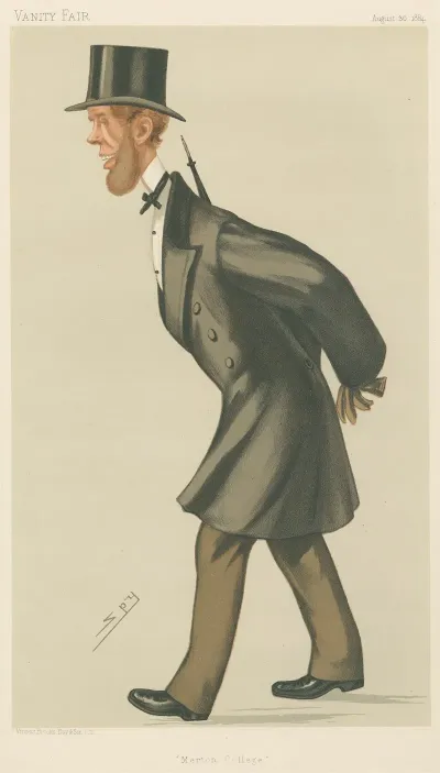 Teachers And Headmasters Merton College The Hon George Charles Brodrick August 30 1884
