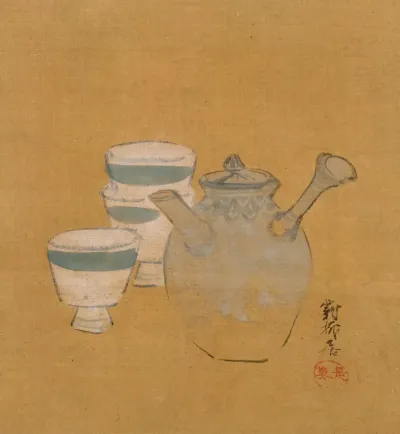 Teapot And Cups