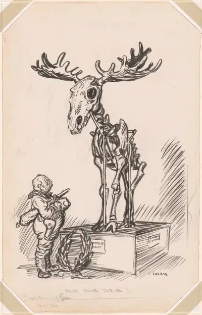 Teddy Roosevelt And Oscar Edward Cesare