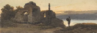 Temple By The Lake