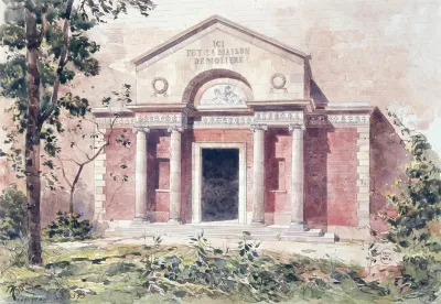 Temple De Moliere Pavillon De Lancienne Propriete Choiseul Praslin 57 Avenue Theophile Gautier