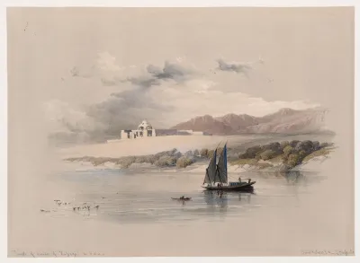 Temple Of Amada Of Hassaya In Nubia