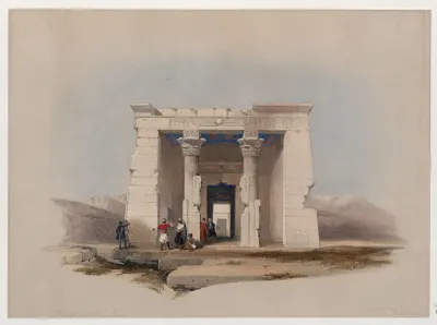 Temple Of Dandour Dendur Nubia