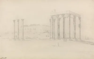 Temple Of Jupiter Athens