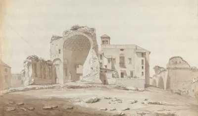 Temple Of Venus And Rome Palatine