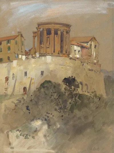 Temple Of Vesta At Tivoli