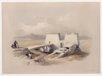 Temple Of Wady Saboua Wadi Al Sabua Nubia