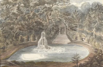 Temple Pool Thornery Sezincote