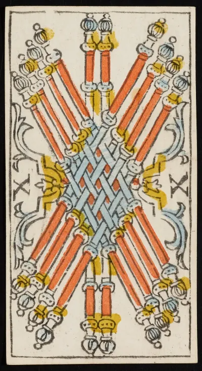 Ten Of Batons