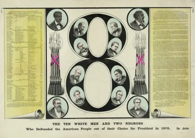 Ten White Men And Two Negroes Who Defrauded The American People Out Of Their Choice For President In 1876
