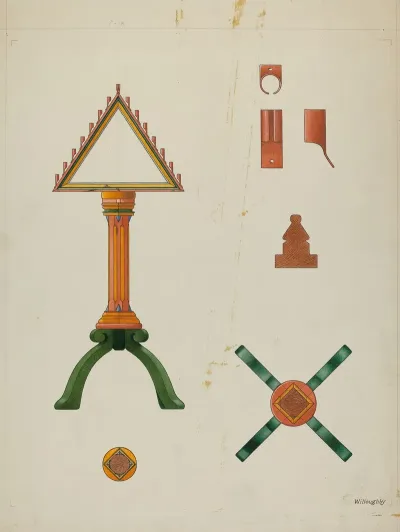 Tenebrae Candelabra