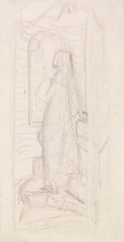 Tennysons St Agnes Eve Compositional Sketch