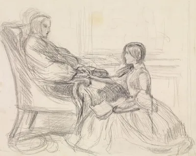 Tennysons The Grandmothers Apology Figure Study
