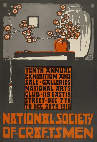 Tenth Annual Exhibition And Sale National Society Of Craftsman