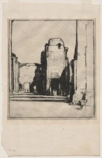 Tepidarium Baths Of Caracella