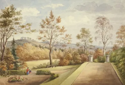 Terrace At Wentworth Castle