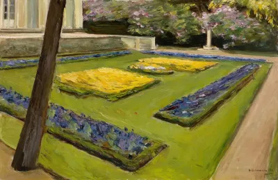 Terrace In The Garden Near The Wannsee Towards Northwest