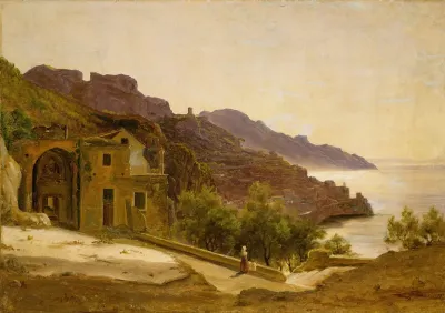 Terrace Near Amalfi