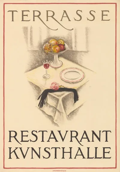 Terrasse Restaurant Kunsthalle