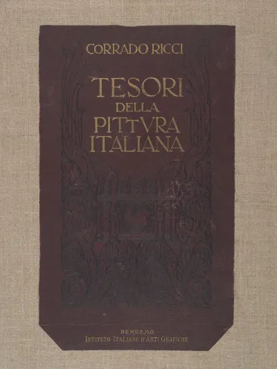 Tesori Della Pittura Italiana Cover