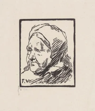 Tete De Vieille Femme