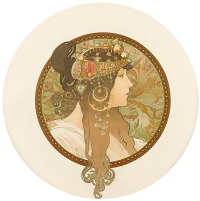 Tetes Byzantines Brunette