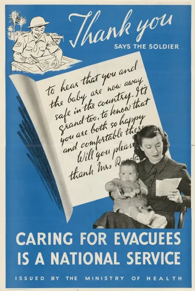 Thank You Says The Soldier Caring For Evacuees Is A National Service