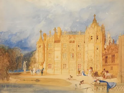 The Abbatial House Abbey Of St Ouen Rouen